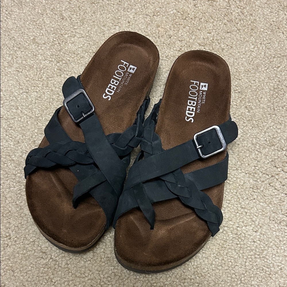 White Mountain Footbed Sandals